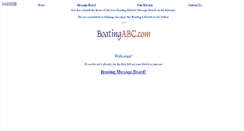 Desktop Screenshot of boatingabc.com